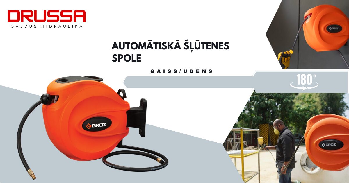 automātiskā šļūtenes spole